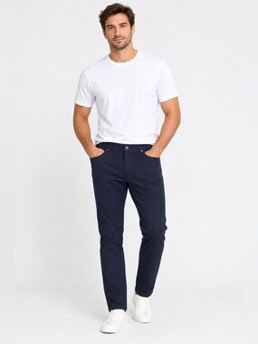 Lululemon Men's Navy Blue Slim Pants